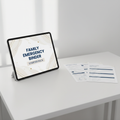 Family Emergency Binder Starter Pack Mockup