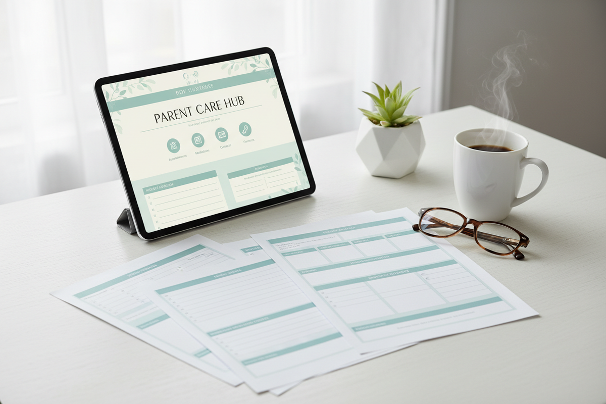 Parent Care Kit Lifestyle Mockup
